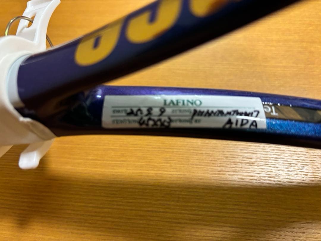 prince phantom100 Ｇ２　2025年9月購入　エッジガードで使用