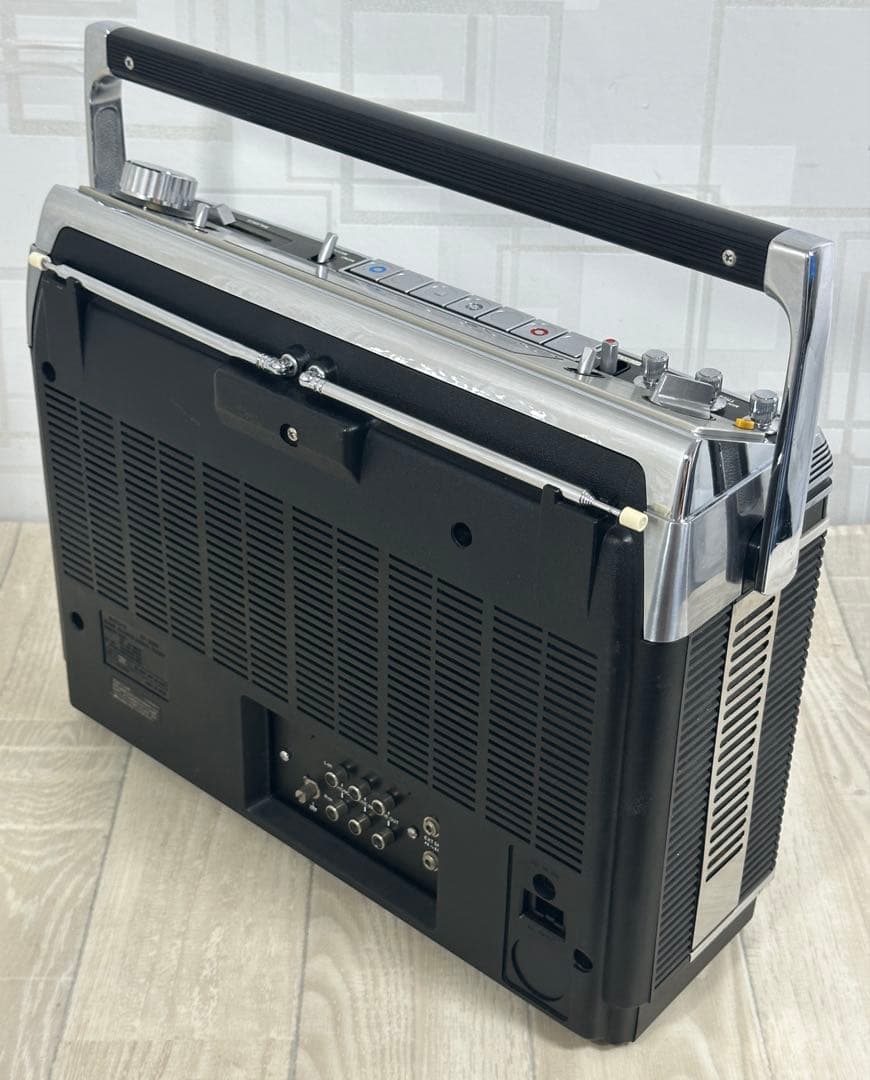 動作品 ソニー SONY CF-3800 最高級ステレオラジカセ 昭和名機ラジオ