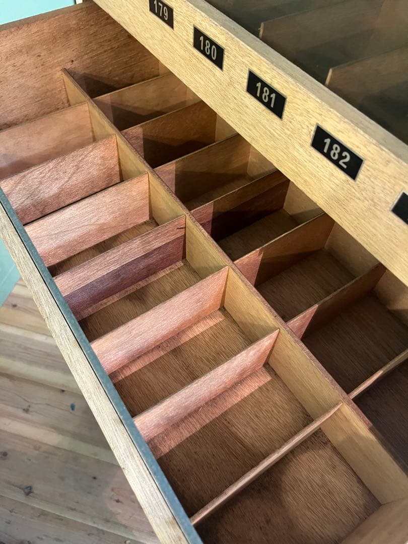 キング印 ミシン糸収納ケース 当時物 昭和レトロ 特大 インテリア アンティーク