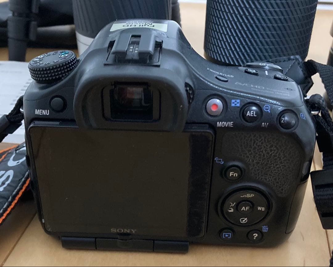 SONY ソニー α57 SLT-A57 一眼レフ レンズ4本 ミラーレス