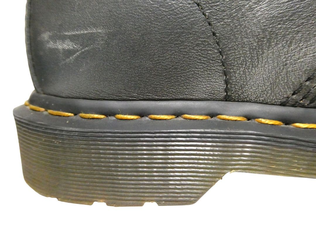 美品！激レアカラー！シルバーグレー！ドクターマーチン10ホールスチールトゥUK7