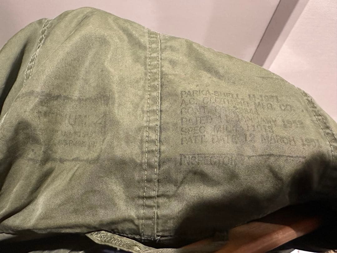 実物 アメリカ軍　ミリタリー M-51モッズコート M51フィールドパーカー