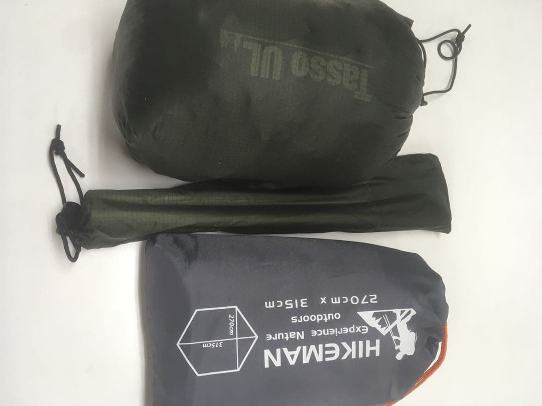 オガワ　タッソ　ul 超軽量テント　グランドシート付