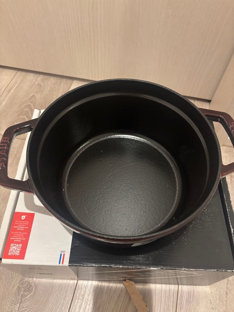 STAUB ラウンドココット グレナディンレッド
