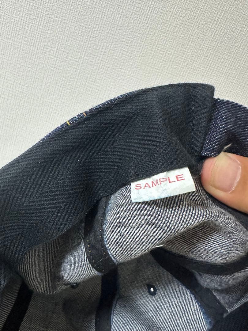 evisu キャップ デニム サンプル品 超レア