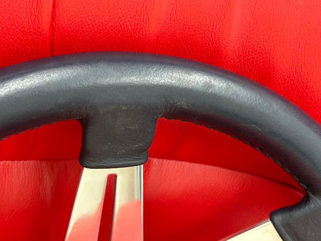 LECARRA レカラ　ステアリング 36パイ 紺色