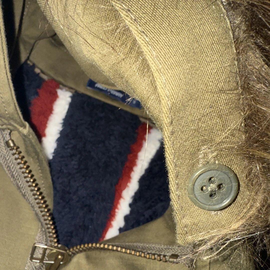 美品 FRED PERRY フレッドペリー モッズコート S オリーブ