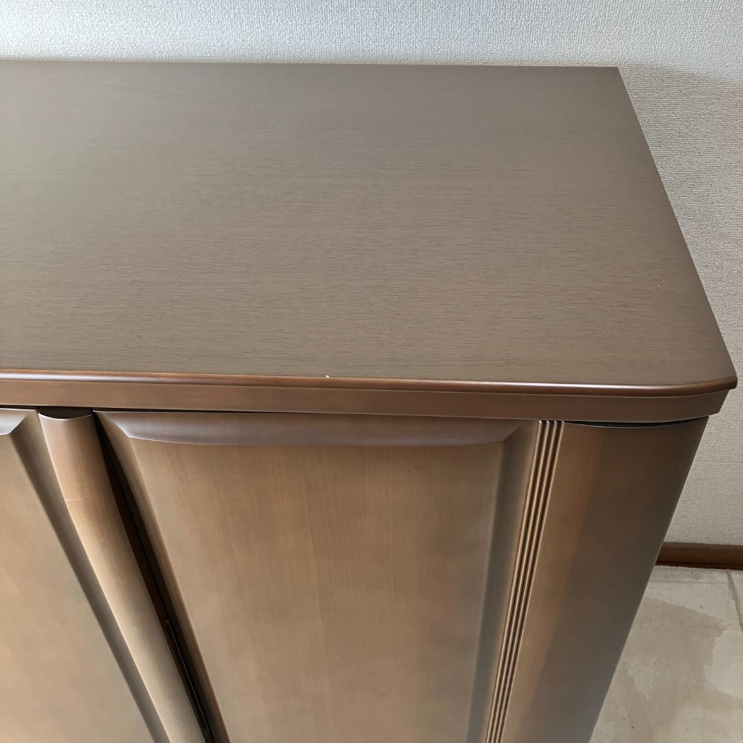 洋風桐タンス 観音開きタイプ アスティ 天然木 ナラ色 着物収納向け 家庭用