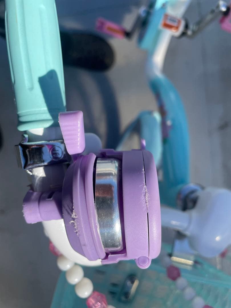 引き取り　アリエル　子供用自転車　18インチ　ディズニー　リトルマーメイド