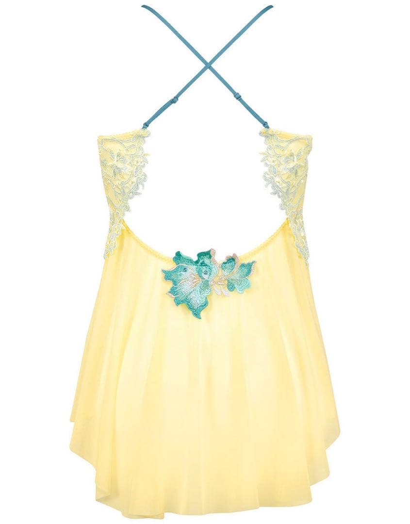 サルート　12G イエロー レース刺繍 キャミソール　完売品