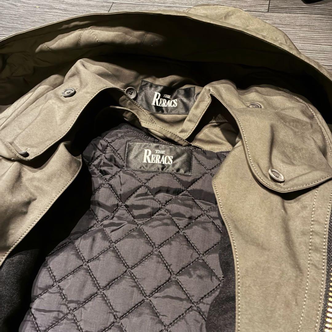 PG専用THE RERACS ザ・リラクス カーキ モッズコート