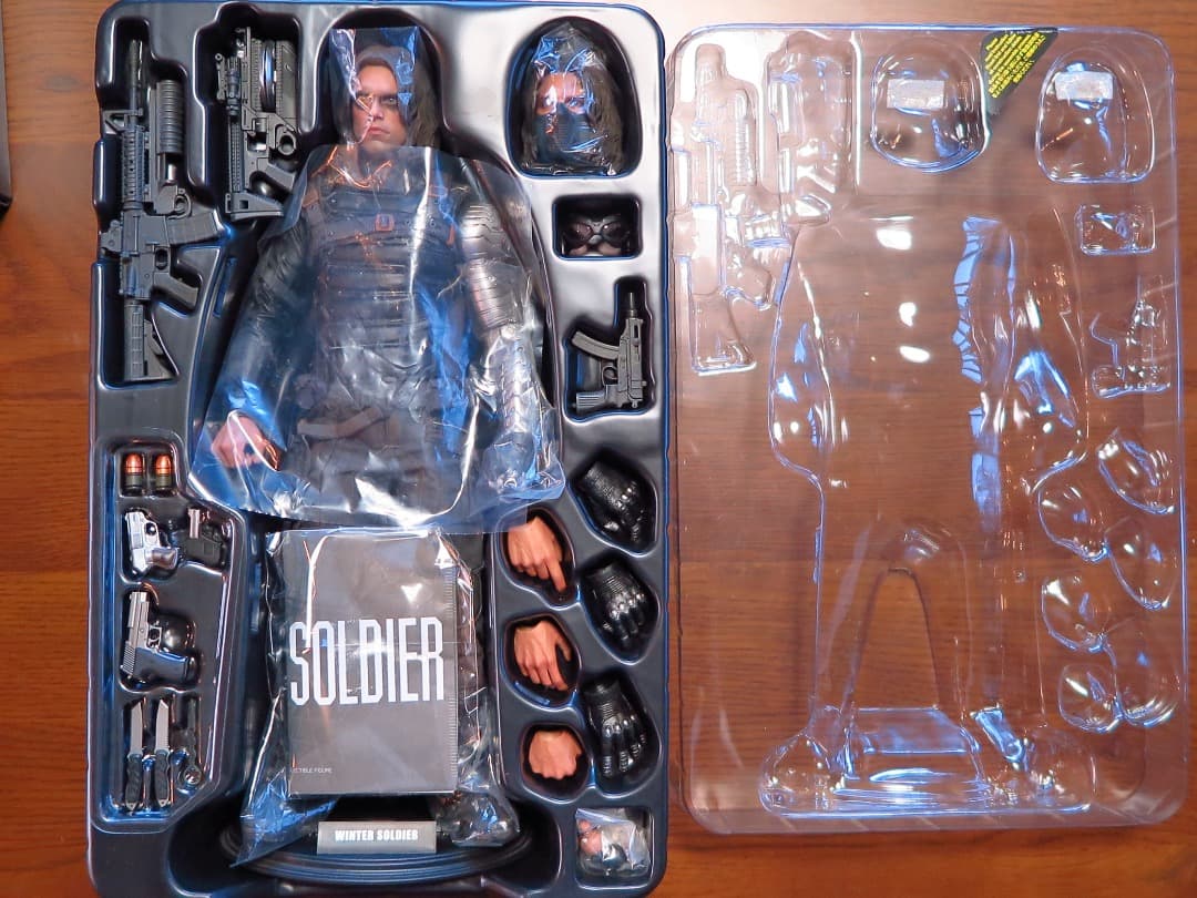 キャプテン・アメリカウィンター・ソルジャー ホットトイズマスターピースバッキー