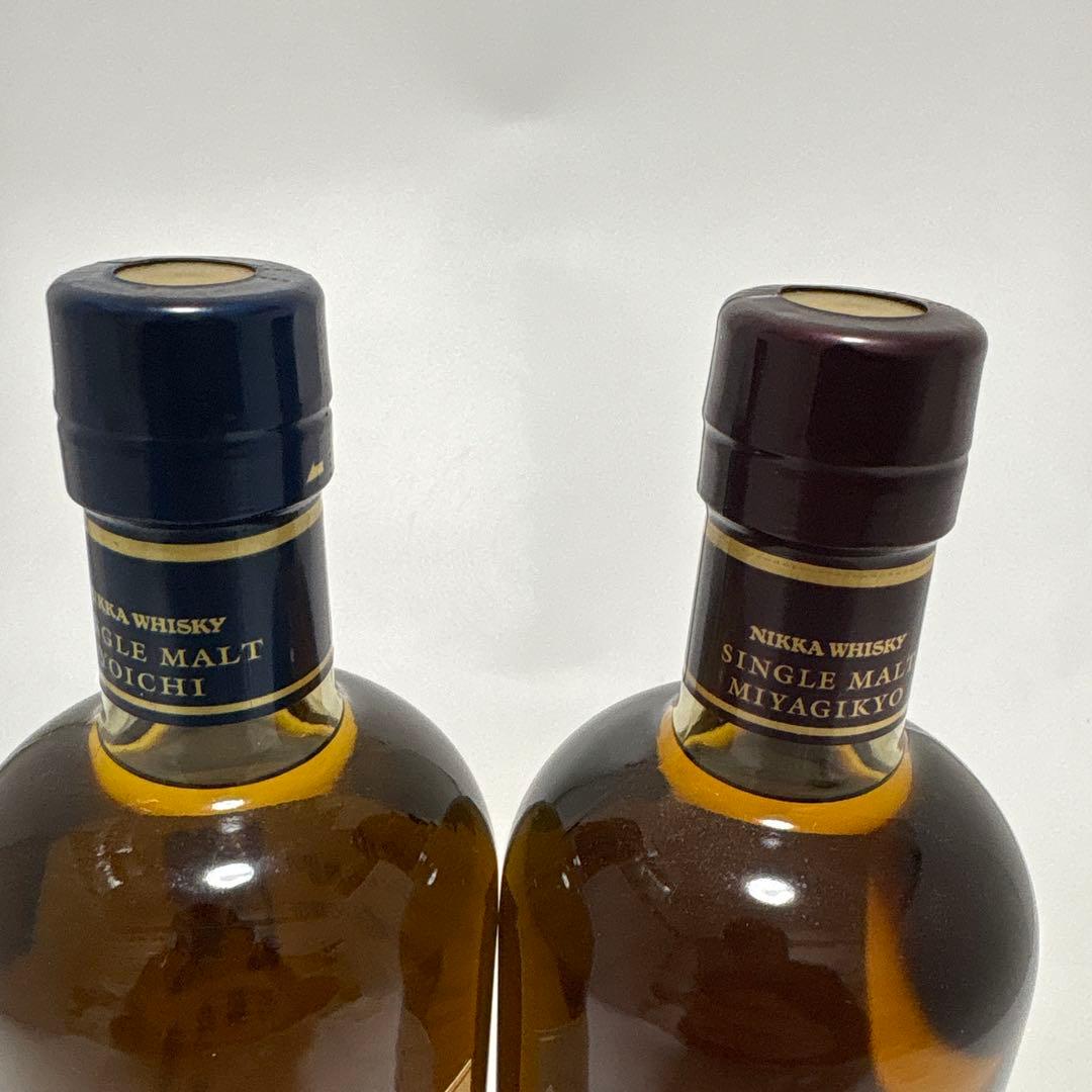 ダ*ー様 余市 宮城峡 2本セット ニッカ シングルモルト NIKKA ウイスキ