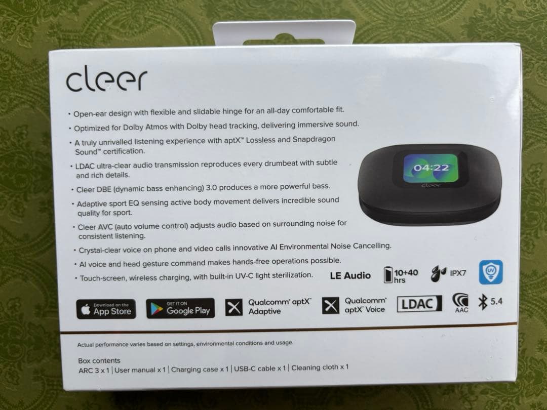 ARC 3 Sport CLR-ARC3S-BR 専用ケース付