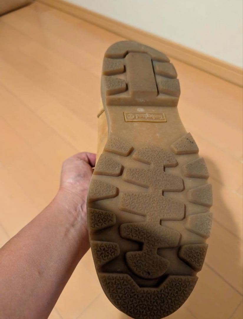 ゆ*め様 Timberland ベージュ ハイカットブーツ