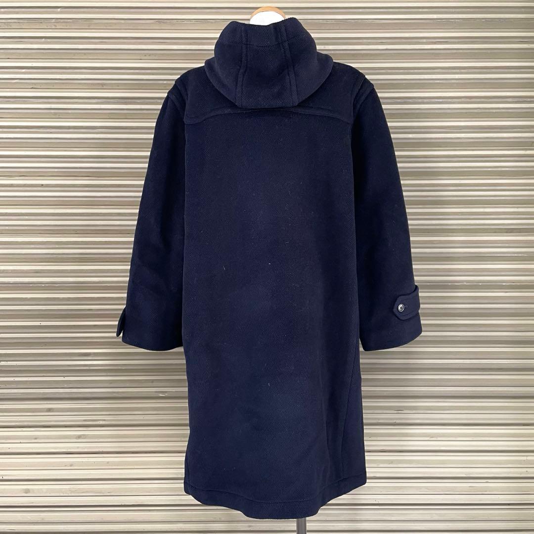 日本製 ニューヨーカー 英国製生地 ムーアブルック ダッフルコート ヘリンボーン