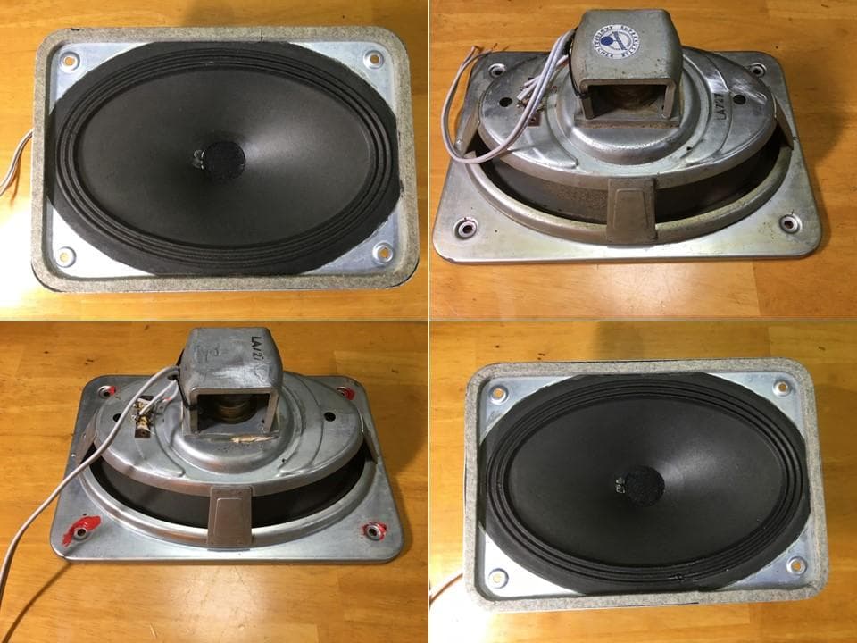 西独 Blaupunkt 18×26㎝究極フルレンジシステム ペアPHST内蔵