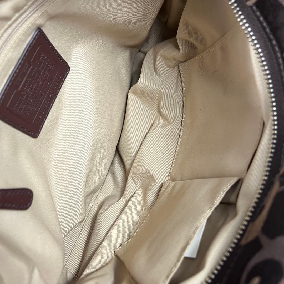 バッグ Vintage Coach Signature Brown Bag