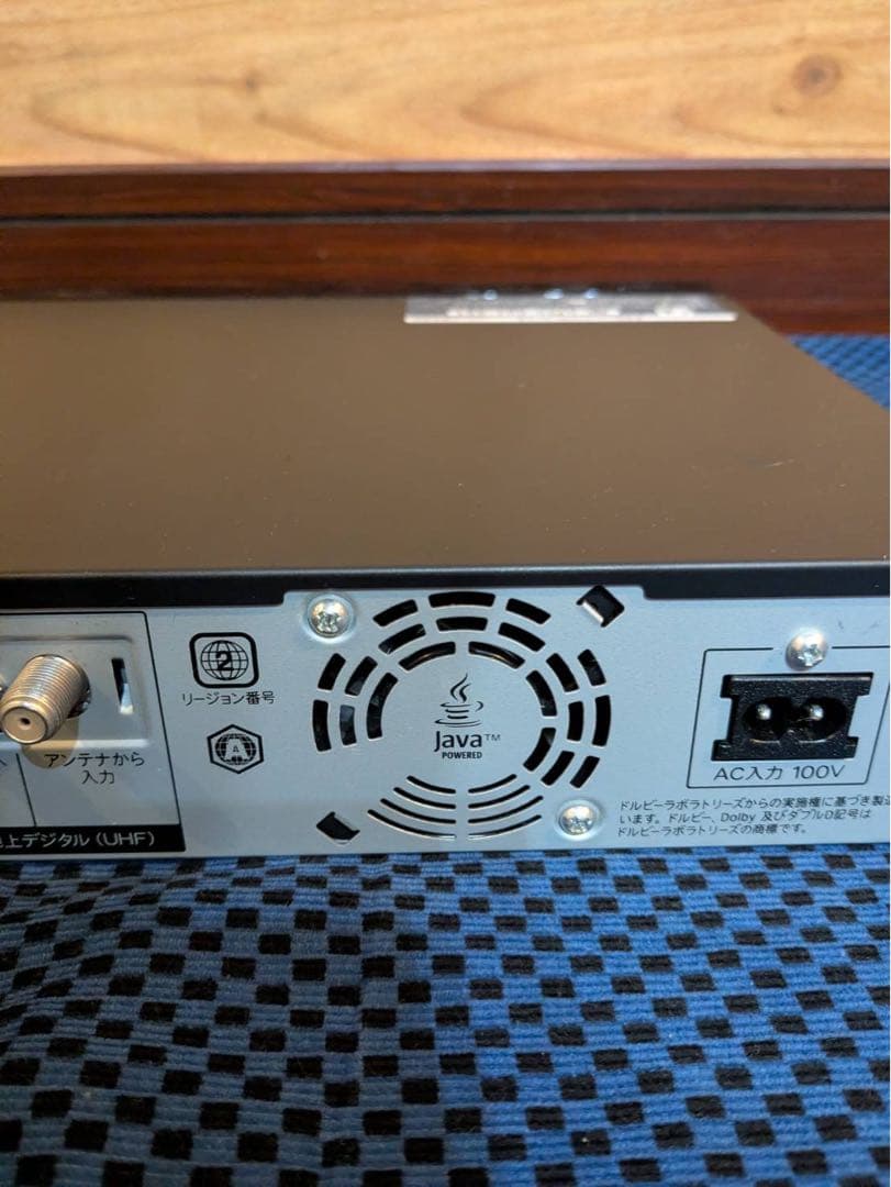 SHARP AQUOS ブルーレイレコーダー リモコン付き