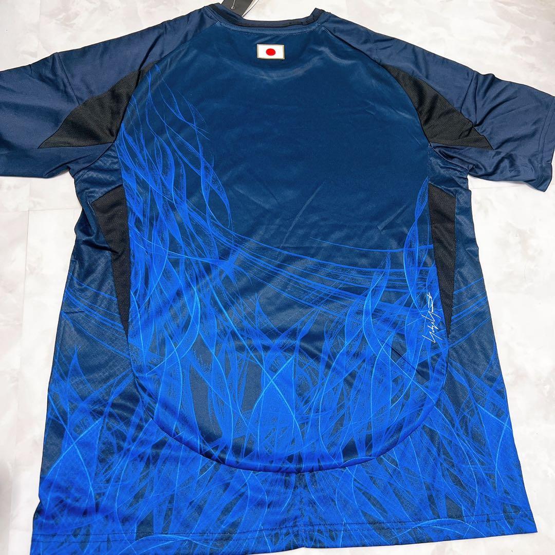 タグ付き✨adidas Y-3 日本代表 ユニフォーム 炎グラフィック Mサイズ