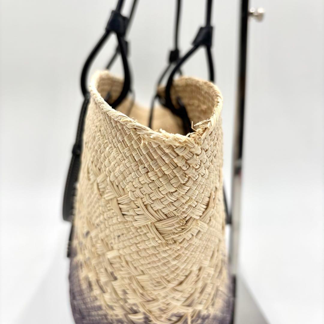 【極美品】 LOEWE ロエベ バスケットバッグ イラカヤシ カーフ 希少