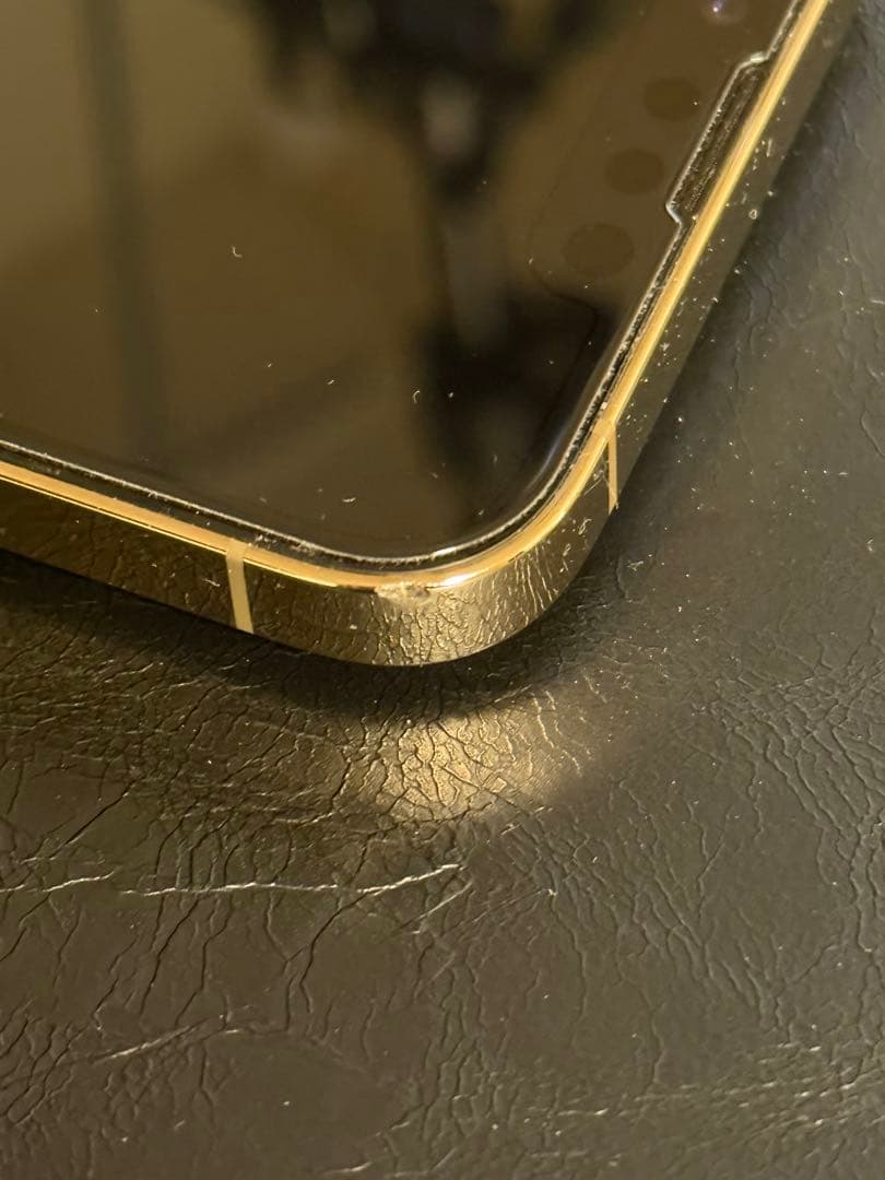 バッテリー、液晶交換済 iPhone 13 pro 1tb ゴールド 本体のみ