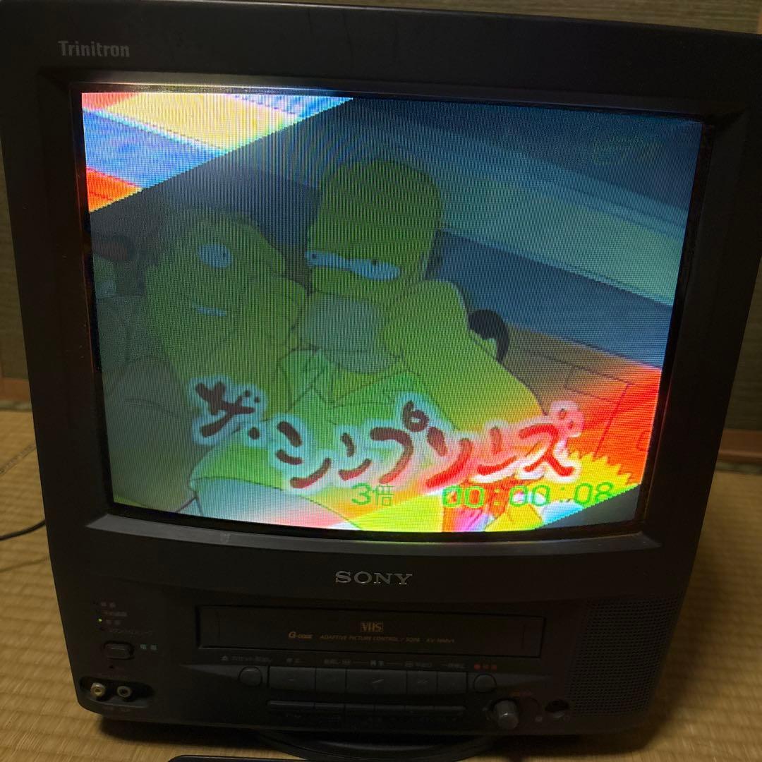 Sony Trinitron KV-14MV1 14インチテレビ　テレビデオ
