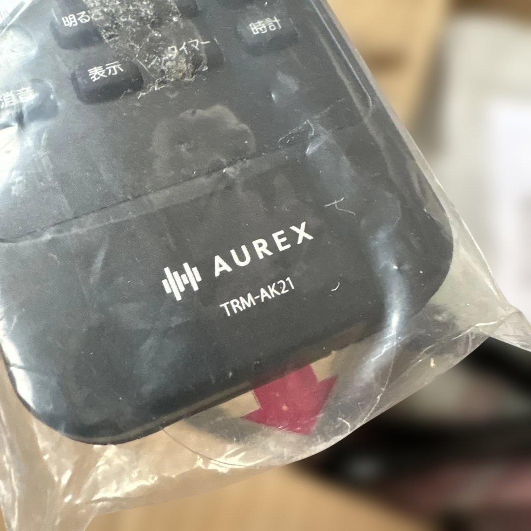 東芝 TY-AK21ハイレゾ対応CDラジカセ AUREX 開封一度使用