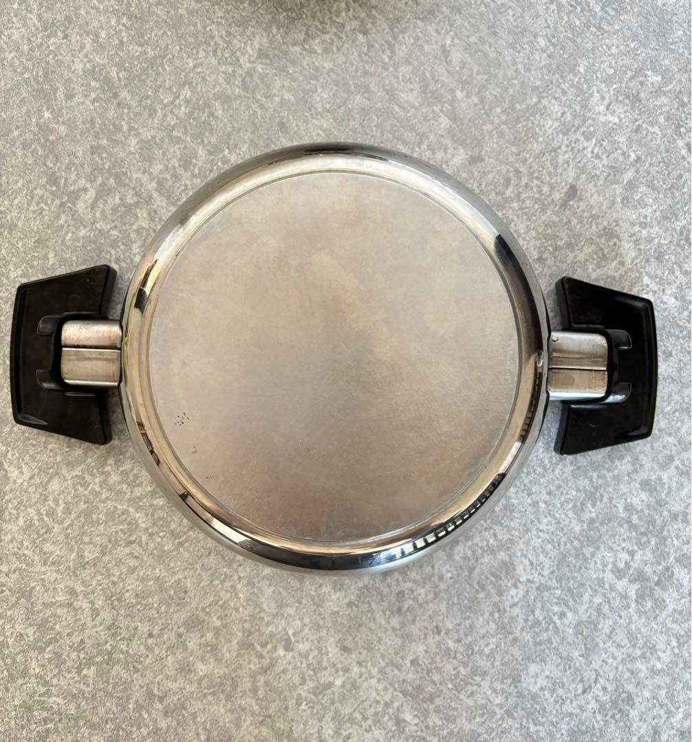 ロイヤルクィーン(非IH対応) :小さめ鍋、ステンレス、1コート