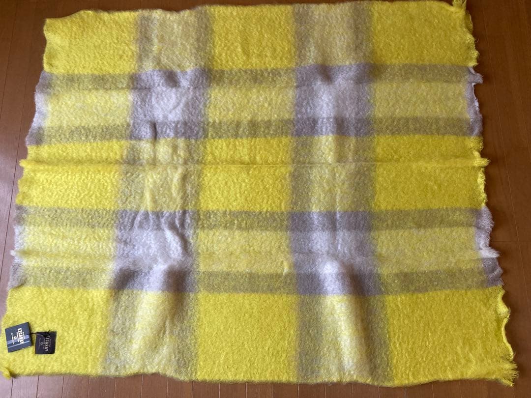 MANTAS EZCARAY モヘアブランケット