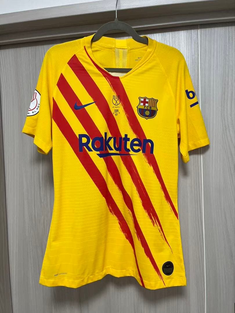 選手支給品バルセロナ メッシ 20/21 Copa final ユニフォーム