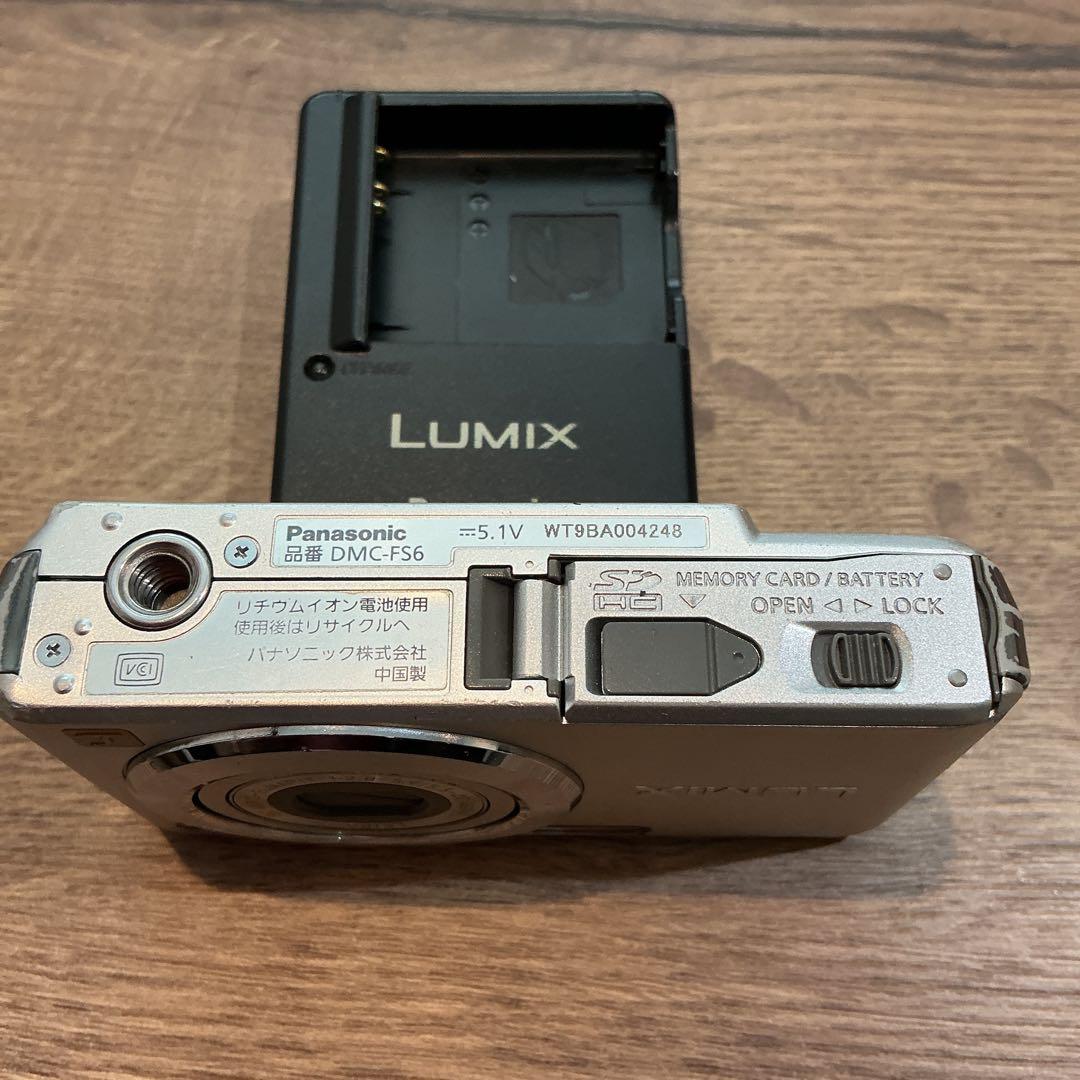 Panasonic DMC-FS6 デジタルカメラ SD 充電器付 動作確認済