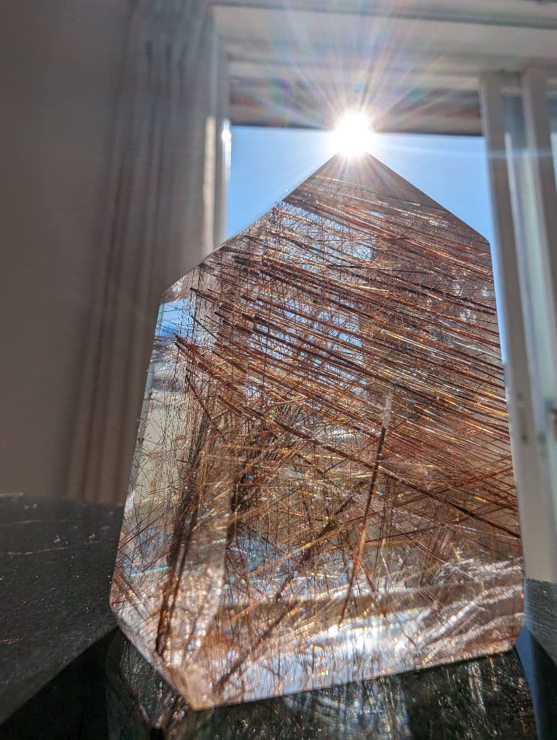 ルチル天然石　金運爆上げパワーストーン