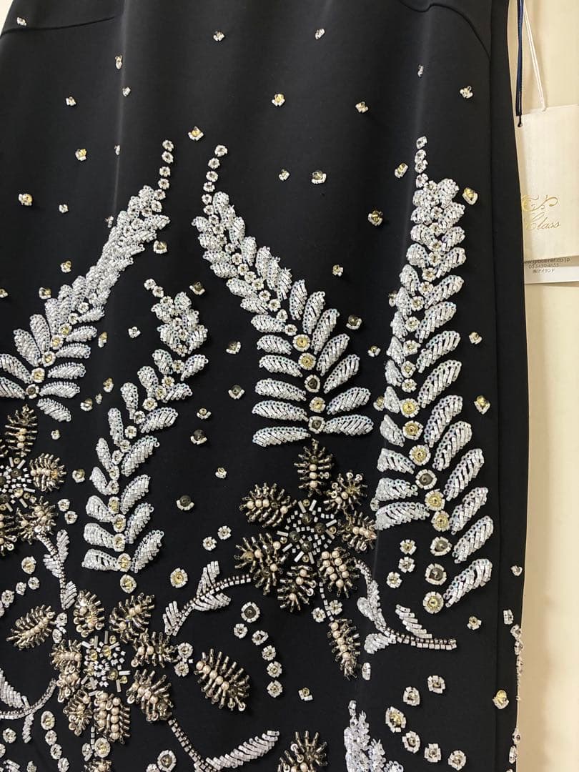 新品　グースコンチネンタル　グレースクラス　ボタニカルビジューワンピース