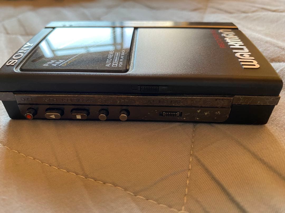 SONY ウォークマン WM-F404 カセットプレーヤー 同作確認済み