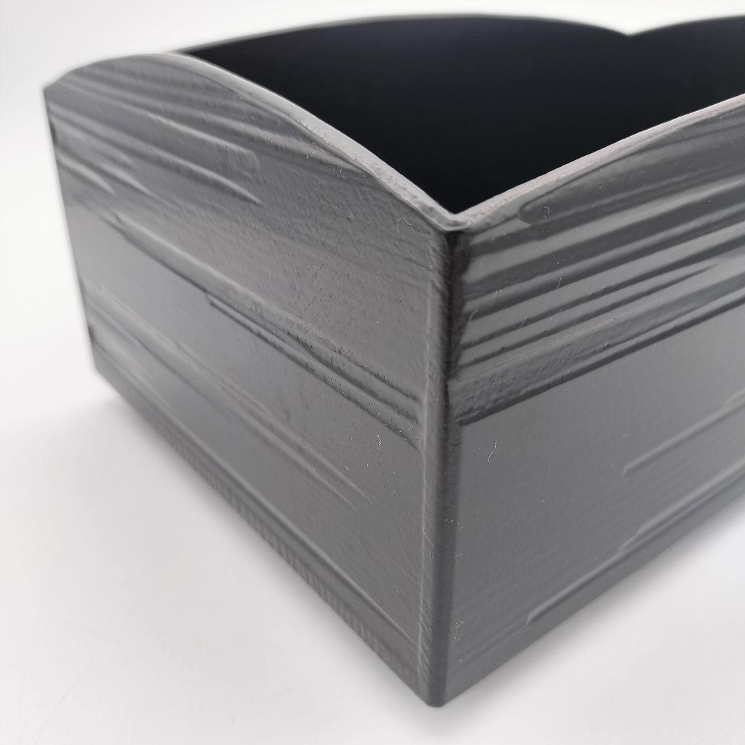 a608　莨盆　櫛型　粒足　妙心斉好写　表千家7代　川端　近左　茶道具　古物