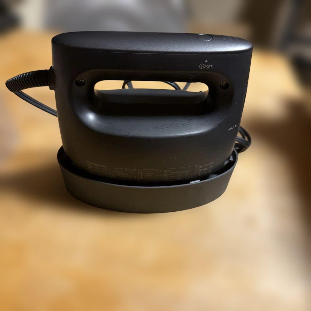 Panasonic スチームクリーナー 本体 ブラック