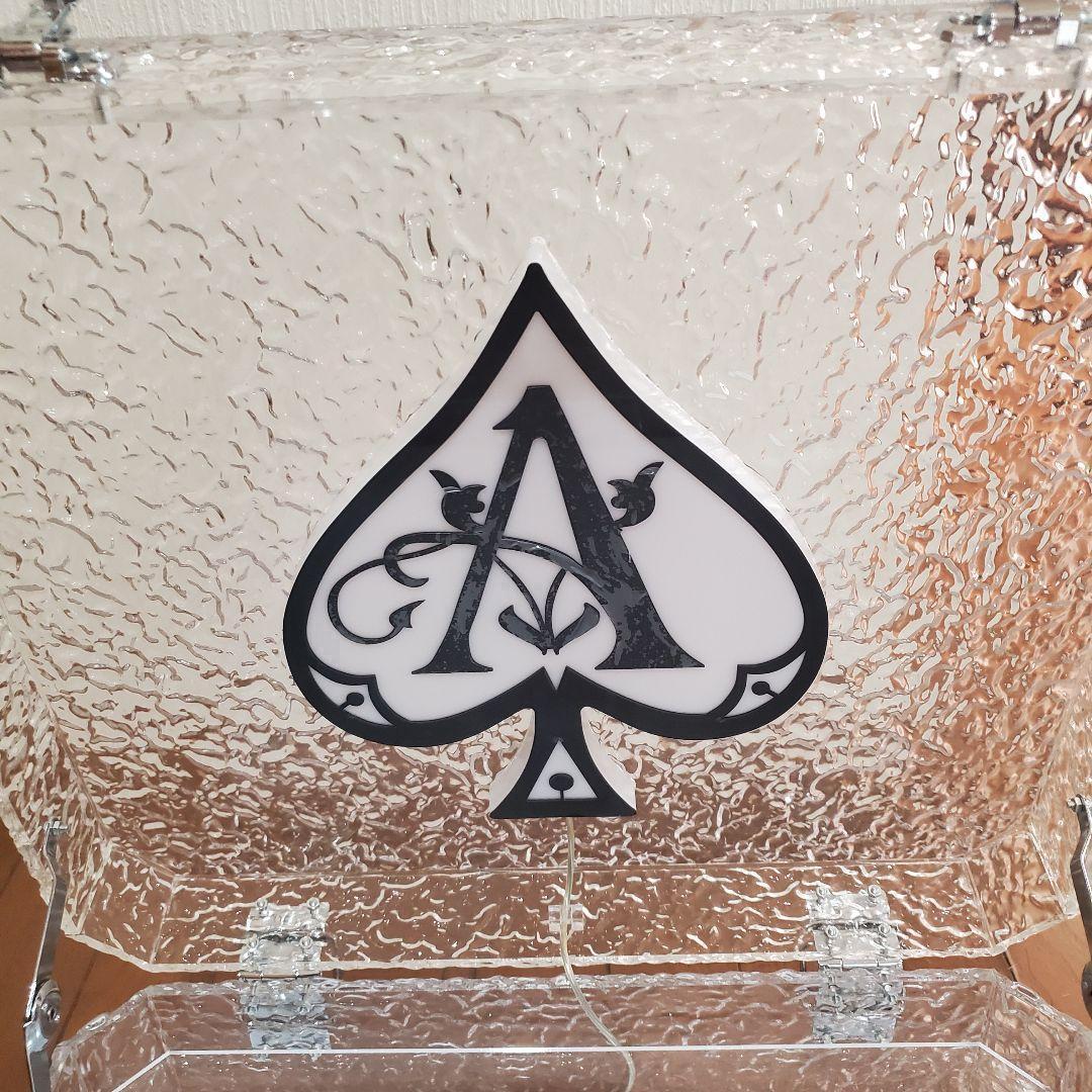 アルマンド ディスプレイ LED アタッシュ ケース ライト シャンパン