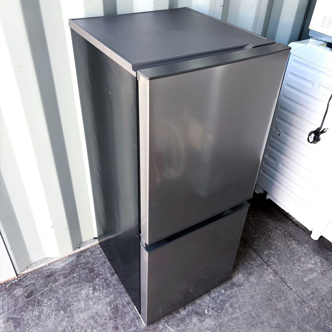 100運搬取付無料！シルバー純正AQUA2ドアコンパクト冷蔵庫！完動品超美品！