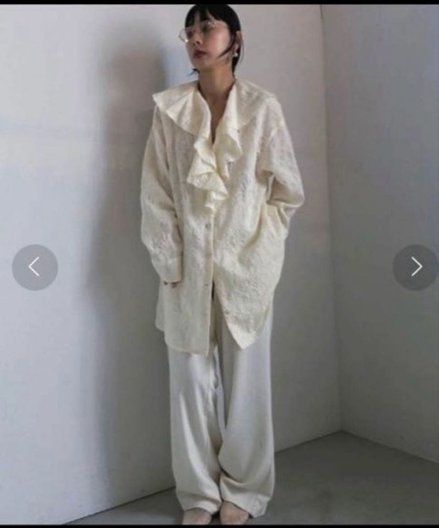 Ameri VINTAGE 2wayフリルシャツ