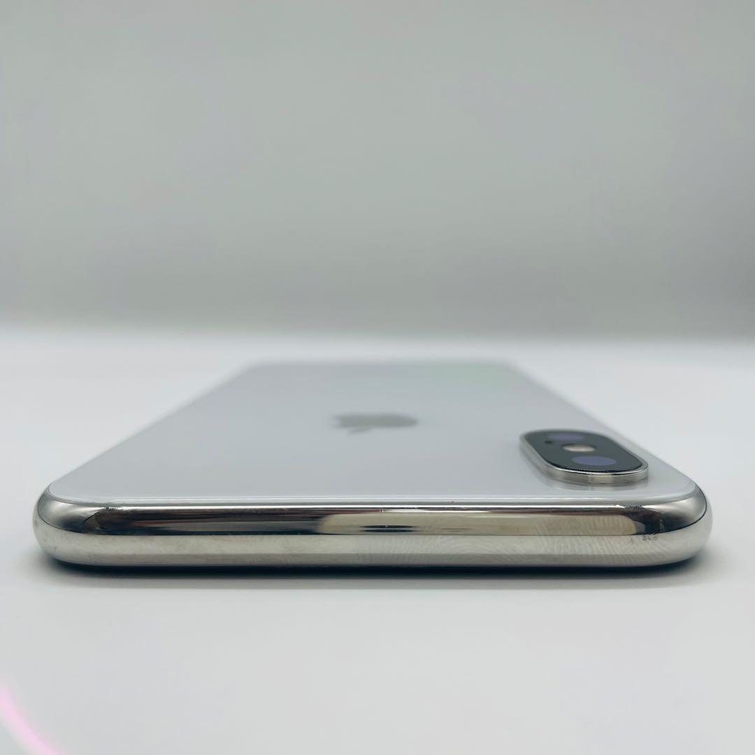 iPhone X 64GB シルバー　SIMロック解除済