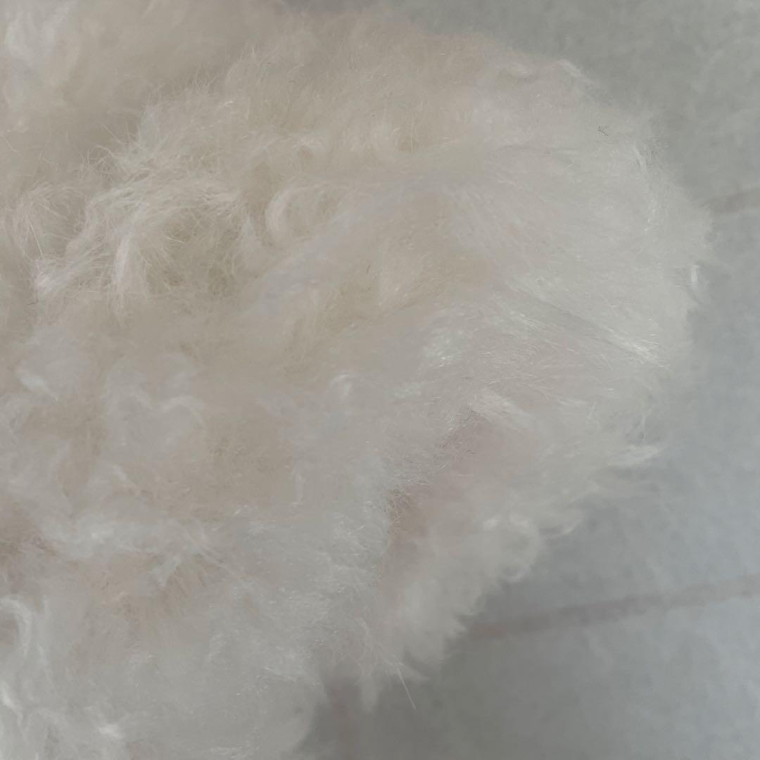 新品【AMOMMA】MINI FUR DRESSファー ミニワンピース ホワイト