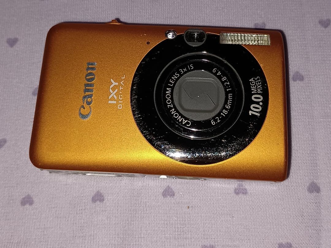 Canon　ixy digital 110is オレンジ　デジタルカメラ