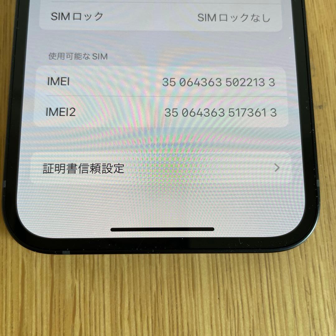 Apple　iPhone 12　Black　128GB　動作確認のみの使用