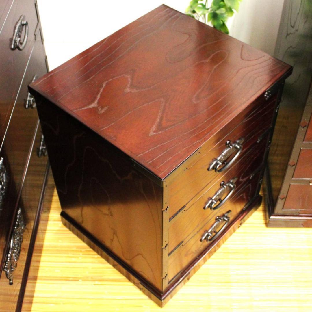 筑後民芸　48小箱I型　伝統工芸家具　古民家風　民芸家具　引出し　アンティーク