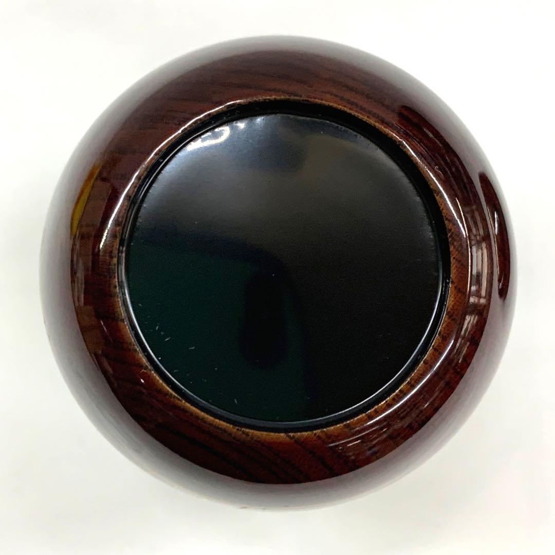 【長棗　蜻蛉に蒲1   欅溜】田中宗凌　共箱