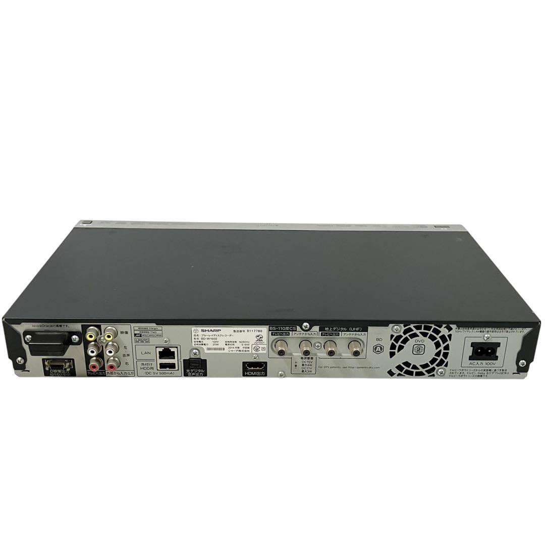 シャープ アクオス 2番組同時録画 ブルーレイレコーダー BD-W1600