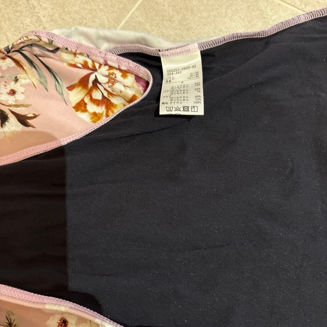 チャコット花柄オフショルダーレオタード