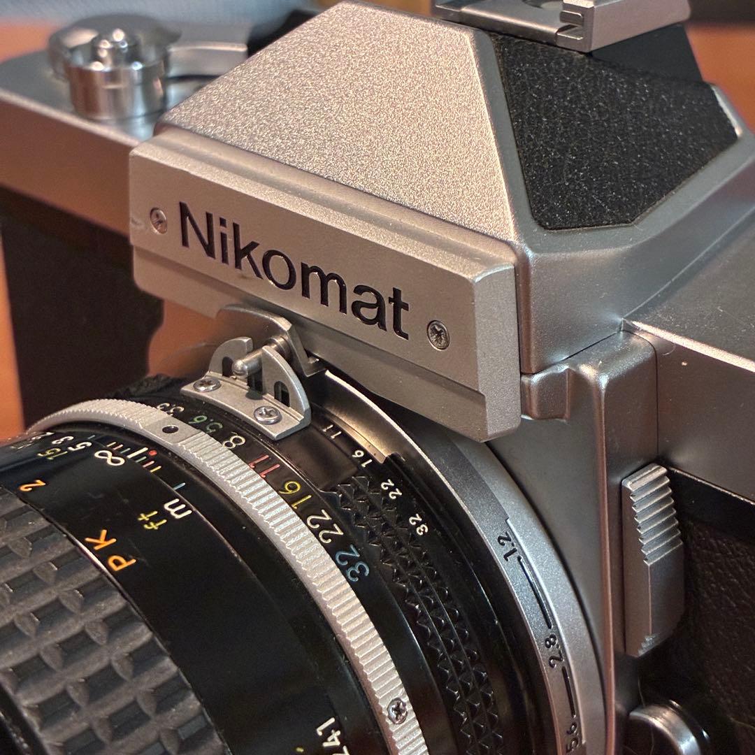 NIKON NIKOMAT FT2 中古品 整備済み レンズ+ストラップ付き