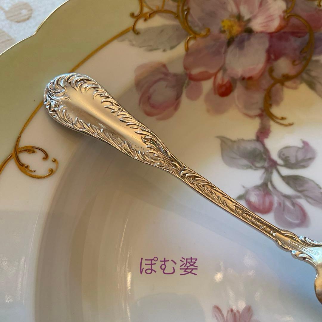 【米国／ドミニク＆ハフ】純銀 スターリングシルバー／アイスクリームスプーン １本